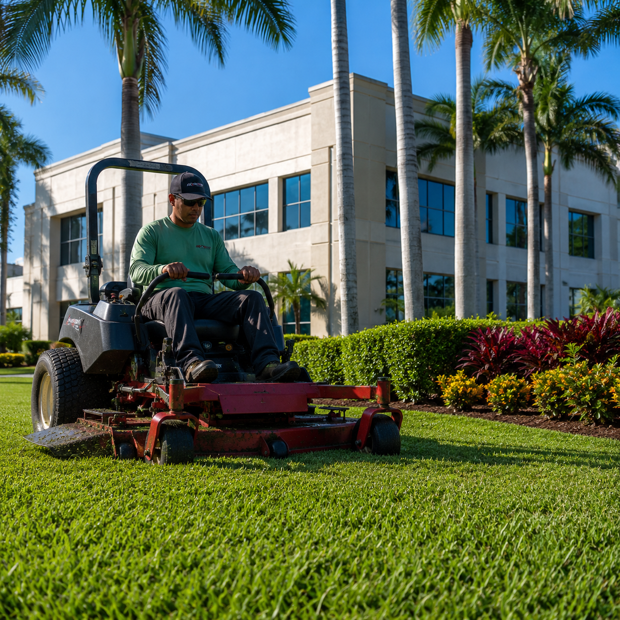 square ratio mowing